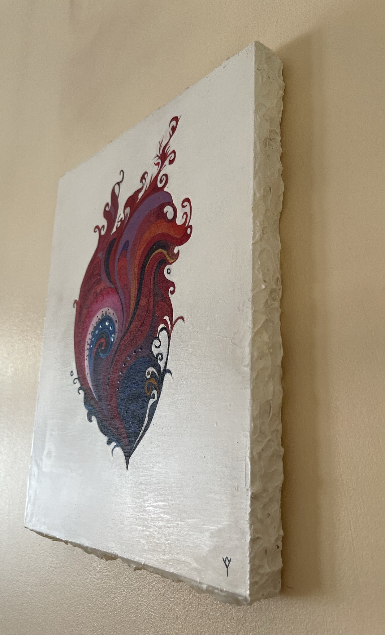 'Ebb & Ember: Heart in Motion' 20.3cm x 25.4cm