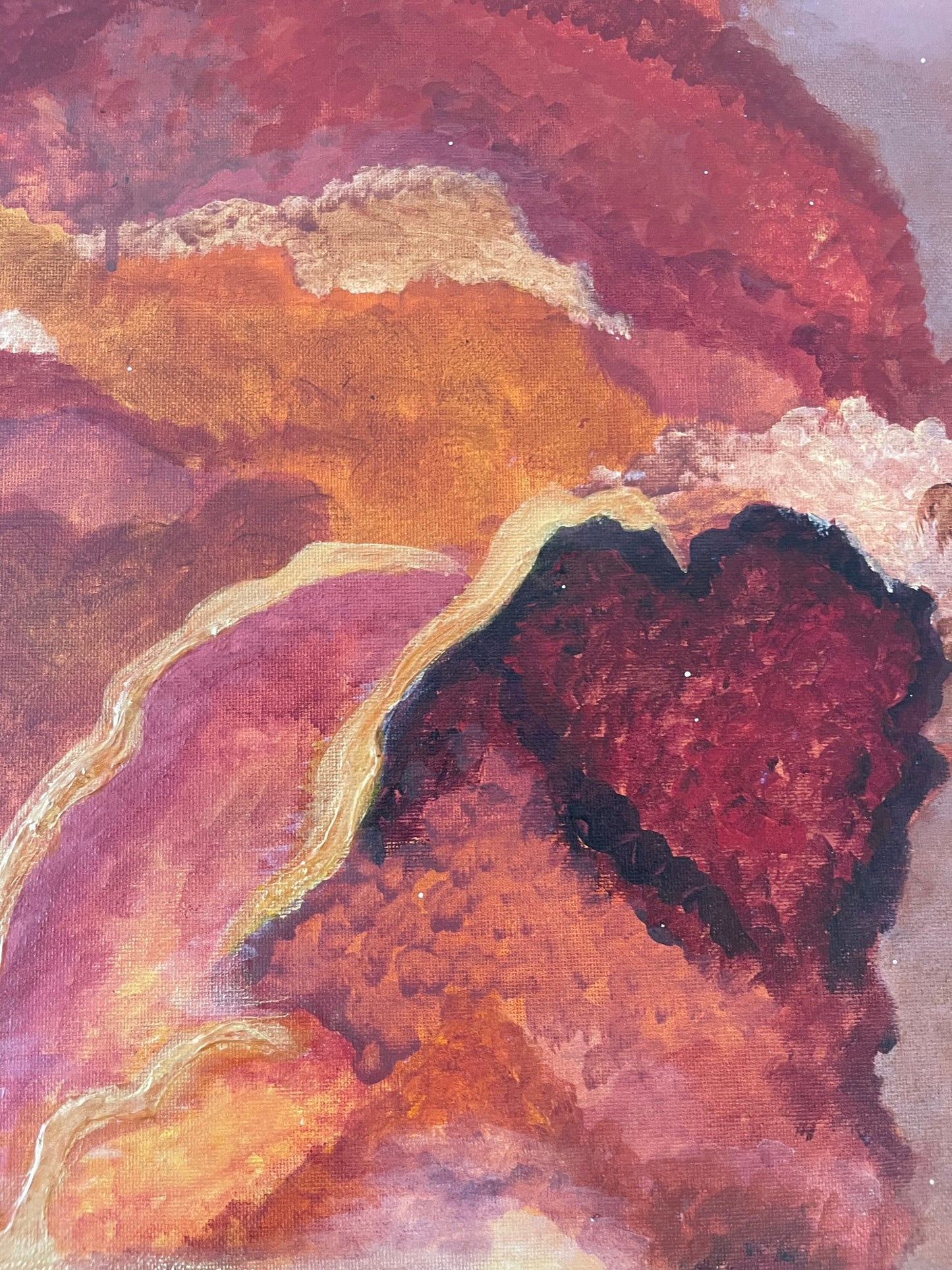 'Soulscape of the Heart' 76.2cm x 101.6cm