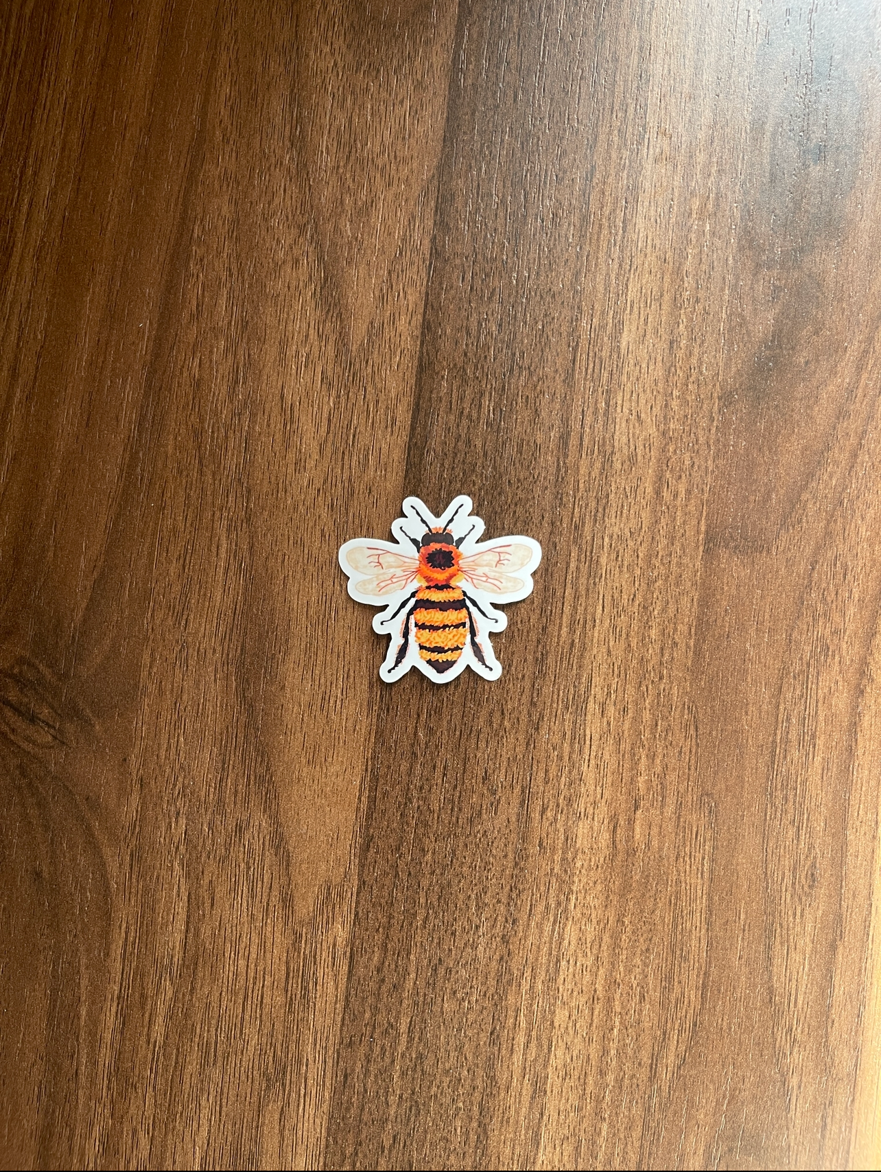 Honeybee Glossy Vinyl Sticker