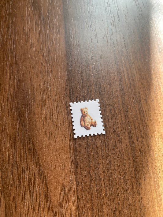 Bear Stamp Sticker