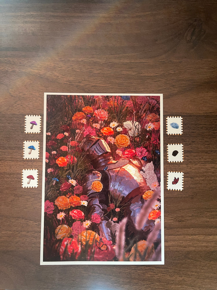 'Knight in Meadow' 01/26